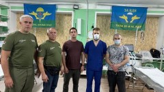 Новочеркасские медики отвезли гуманитарную помощь коллегам-десантникам в Курскую область