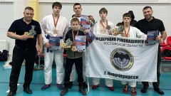 Новочеркасские бойцы успешно выступили на турнире по рукопашному бою в Пролетарске