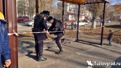 В Новочеркасске на проспекте Баклановском «разминировали» остановку