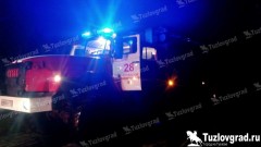 Новочеркасские пожарные помогали тушить дом в станице Кривянской