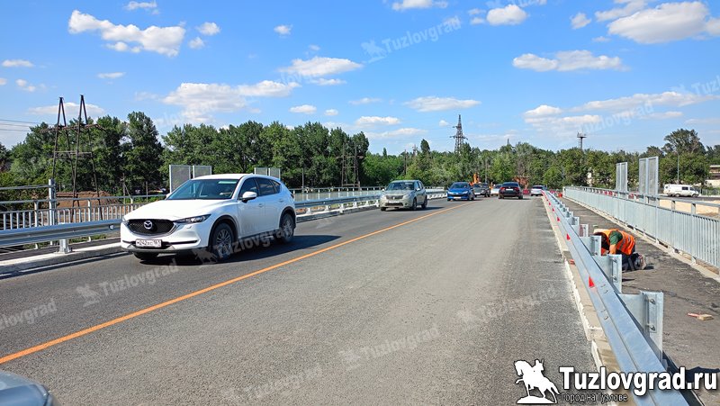 В Новочеркасске запустили движение по новому мосту через железную дорогу