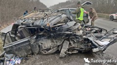 В лобовом ДТП на трассе Новочеркасск – Каменоломни пострадал человек, видео