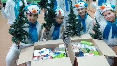 Юные новочеркасцы отправили новогодние посылки бойцам спецоперации