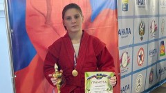Новочеркасская самбистка стала победителем турнира в Анапе